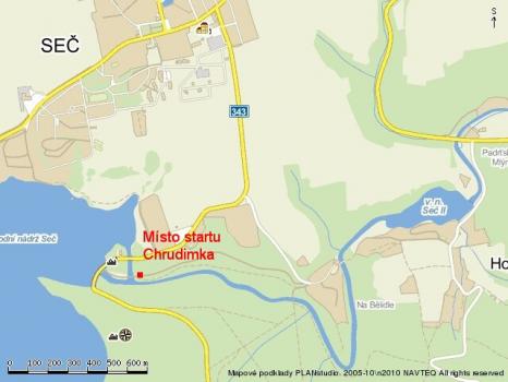 Místo startu